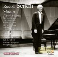 WYCOFANY   Mozart: Piano Concertos nos. 12 & 27,  Bartók: Piano Concerto no. 1